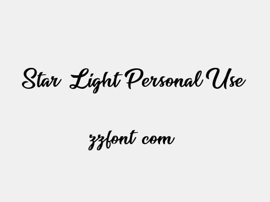 Star Light Personal Use