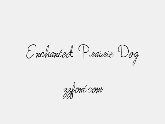 Enchanted Prairie Dog