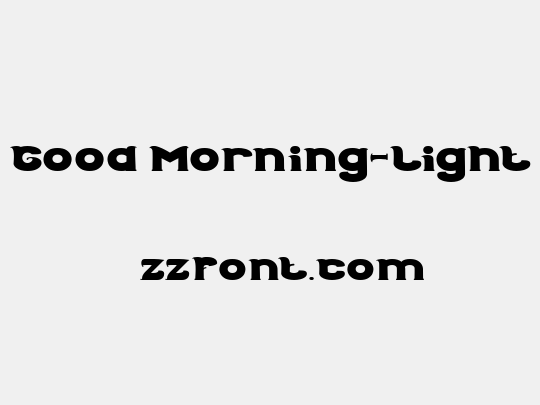 Good Morning-Light