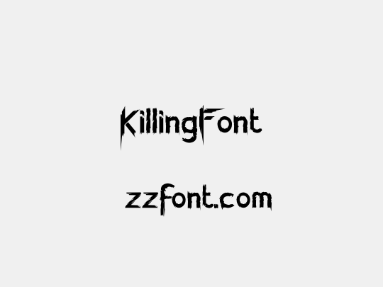 KillingFont