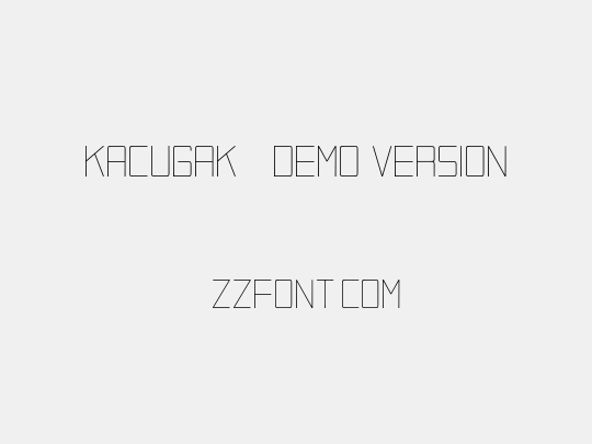 Kacugak - demo version