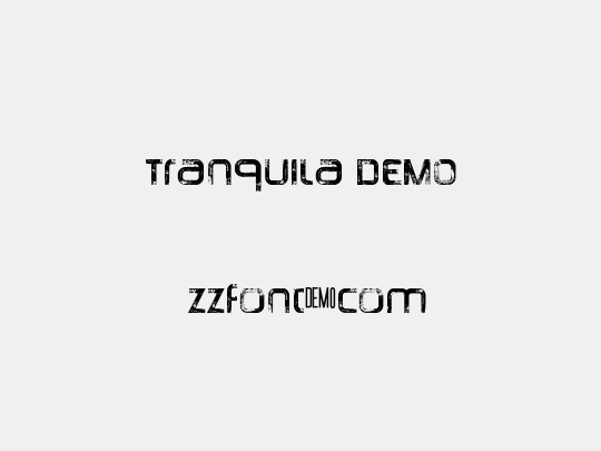 Tranquila DEMO