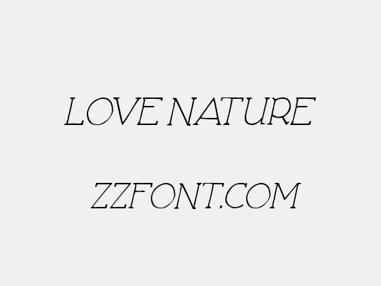 Love Nature