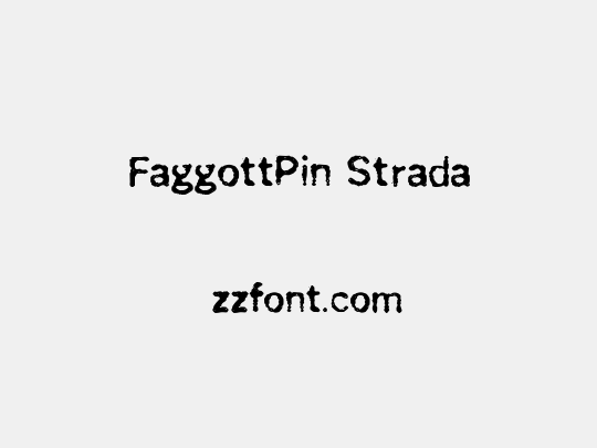 FaggottPin Strada
