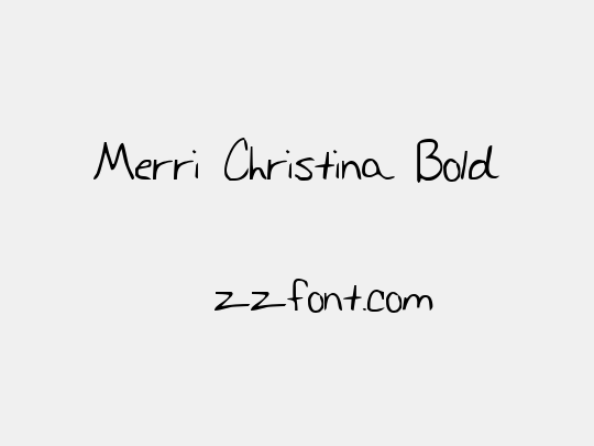 Merri Christina Bold