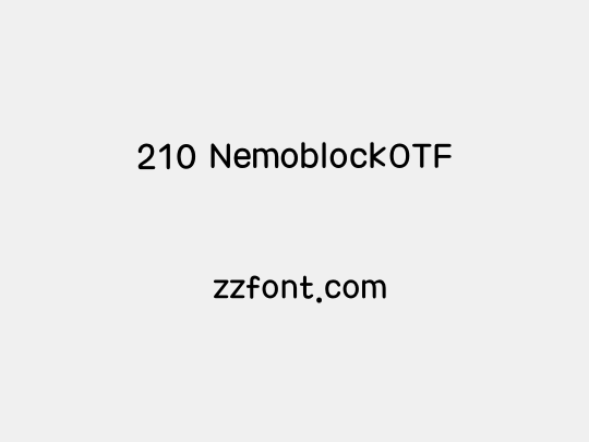 210 NemoblockOTF
