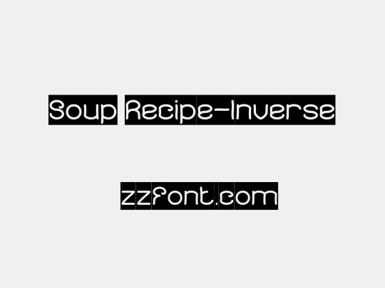 Soup Recipe-Inverse