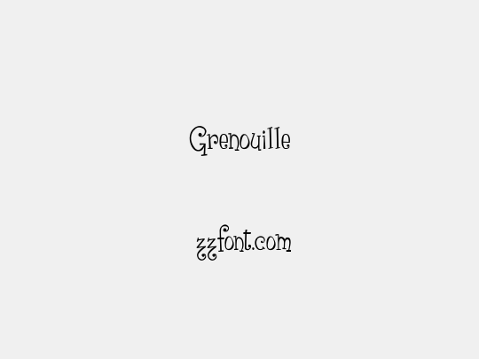 Grenouille