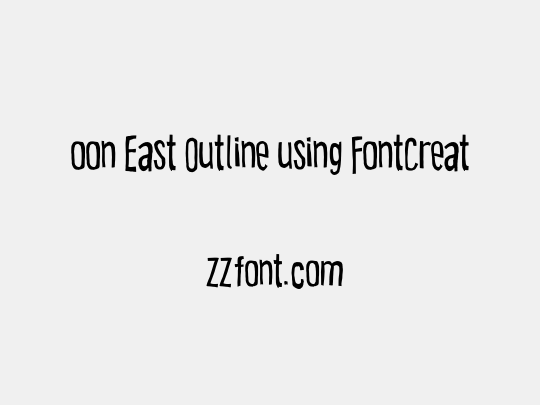 oon East Outline using FontCreator 6.5 from High-Logic.comX[bipsv}Ñãíïòü¶≠¥ª¬…–◊ﬁÂÏÛ˙ 