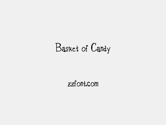 Basket of Candy
