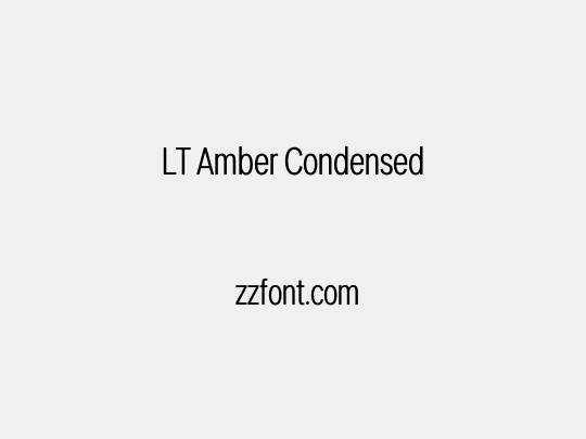 LT Amber Condensed