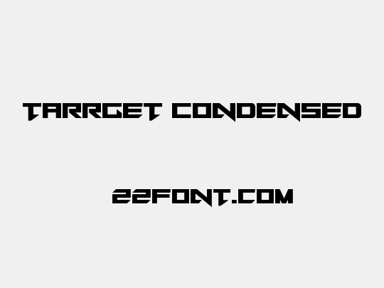 Tarrget Condensed