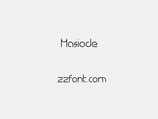 Masiode