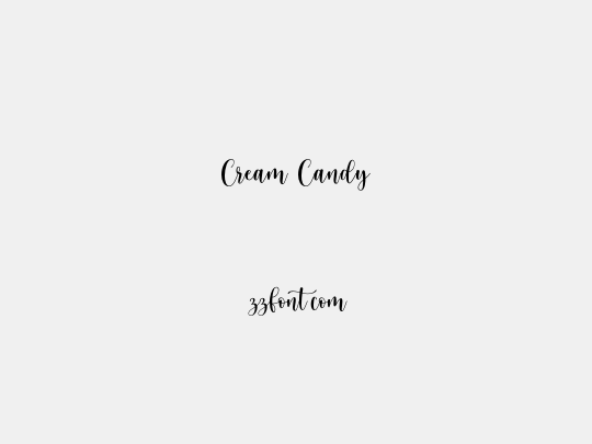 Cream Candy