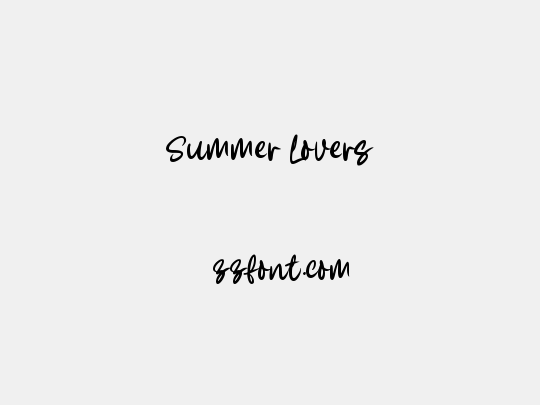Summer Lovers