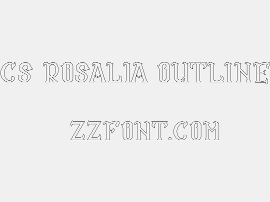 CS Rosalia Outline