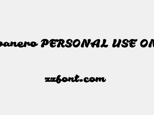 Habanero PERSONAL USE ONLY