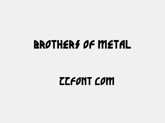 Brothers of Metal