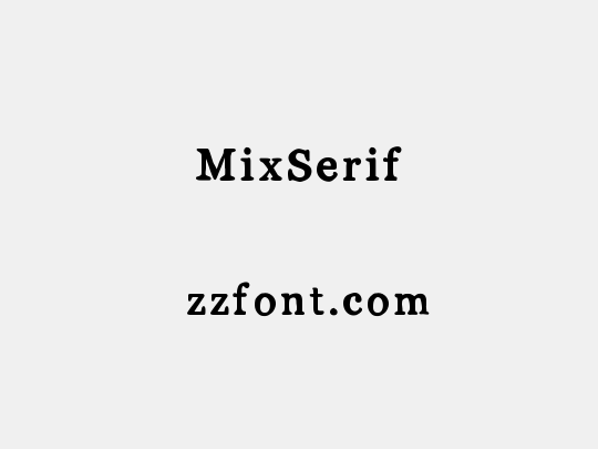 MixSerif