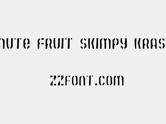 Mute Fruit Skimpy Krash