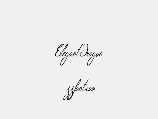 Elegant Dragon