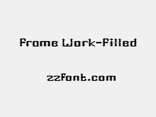 Frame Work-Filled