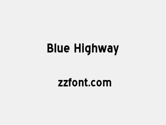 Blue Highway