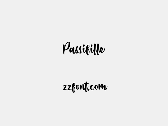 Passifille