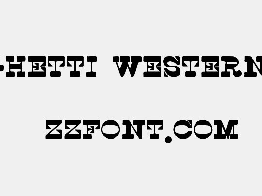 Spoghetti Western tfb