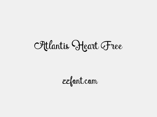 Atlantis Heart Free