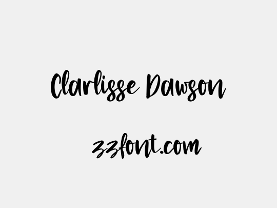 Clarlisse Dawson