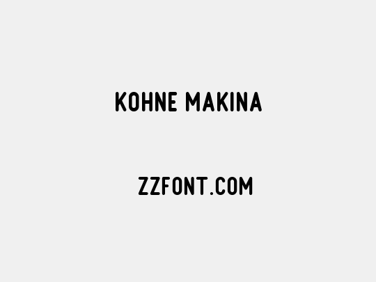 Kohne Makina