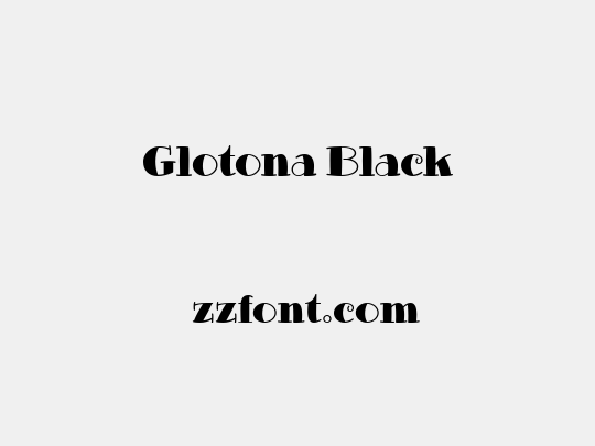 Glotona Black