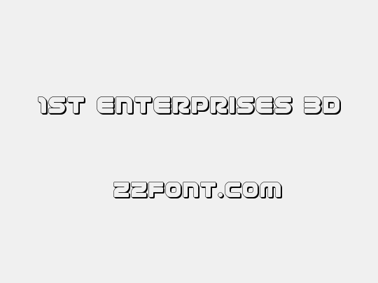 1st Enterprises 3D
