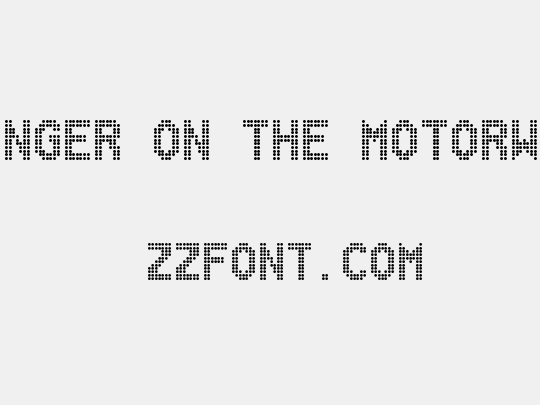 Danger on the Motorway