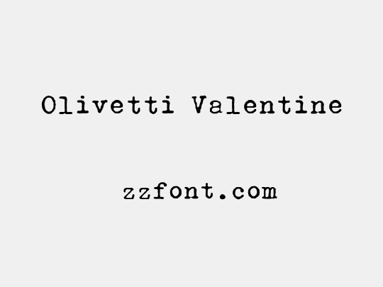 Olivetti Valentine