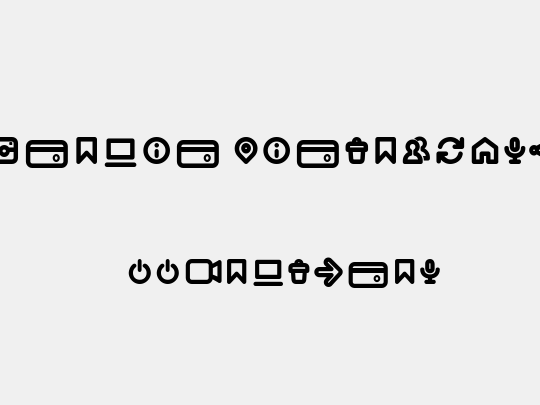 Iconic Pictograms
