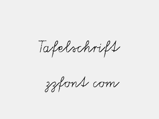 Tafelschrift