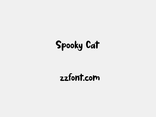 Spooky Cat