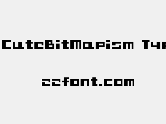 D3 CuteBitMapism TypeB