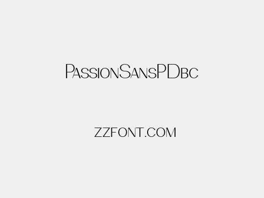 PassionSansPDbc