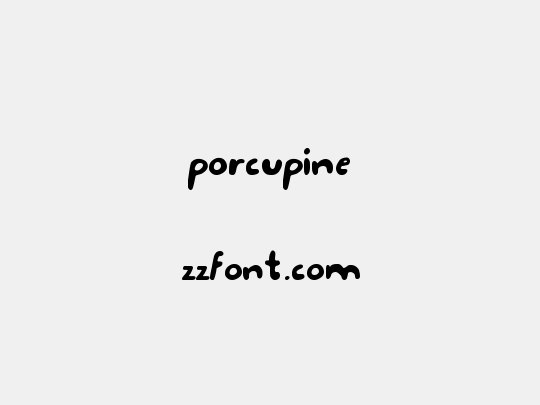 porcupine