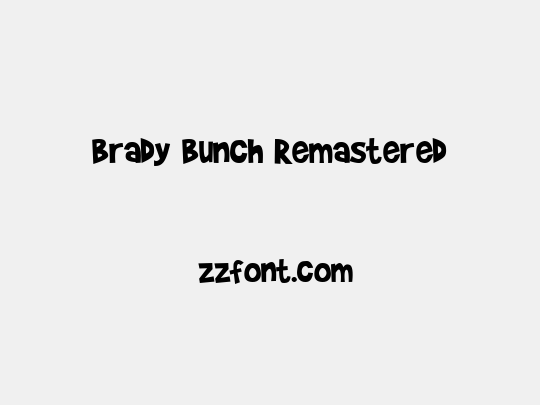 Brady Bunch Remastered