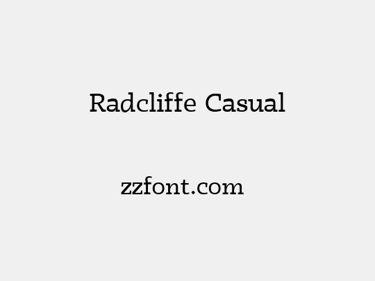 Radcliffe Casual