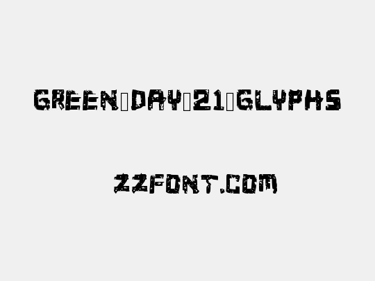 Green_Day_21_Glyphs