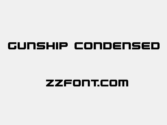 Gunship Condensed