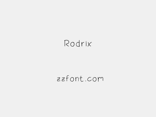 Rodrix