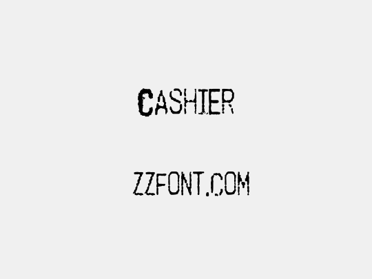 Cashier