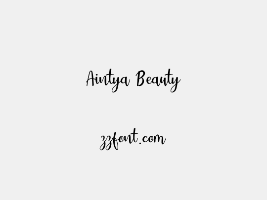 Aintya Beauty