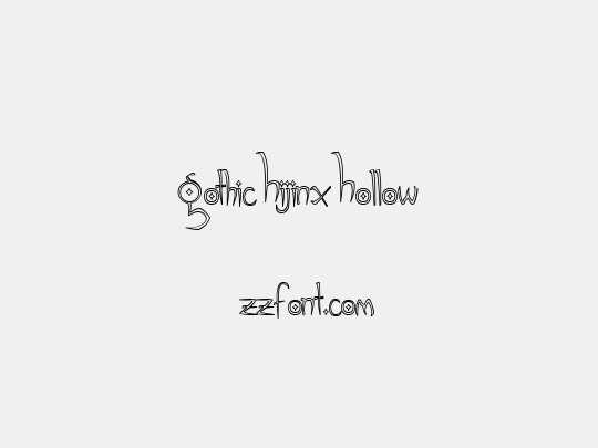 Gothic Hijinx Hollow